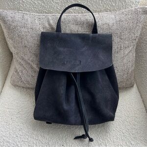 Coccinelle suede backpack